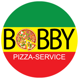 Bobbys Pizza Service logo.